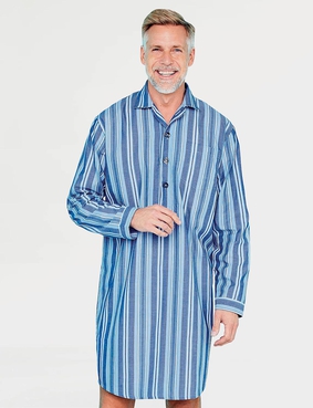Champion Stripe Nightshirt Blue