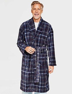 Champion Thermal Fleece Dressing Gown NAVY