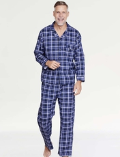 Champion Brushed Cotton Pyjamas BLUE