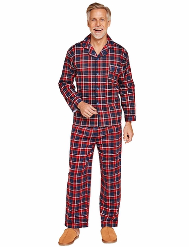 Champion Brushed Cotton Pyjamas - Red