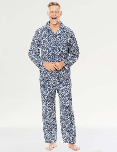 Champion Brushed Cotton Paisley Pyjamas