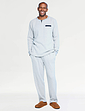 Pegasus Knitted Long Sleeve Pyjama Set Grey