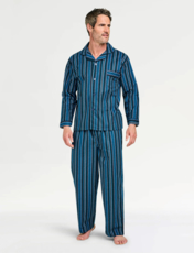 Champion Brushed Cotton Pyjamas Blue