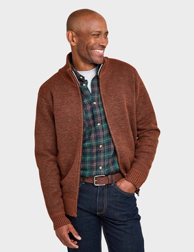 Pegasus Full Zip Fleece Lined Zipper Grey