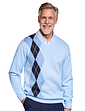 Tootal Argyle V-Neck Jumper Navy