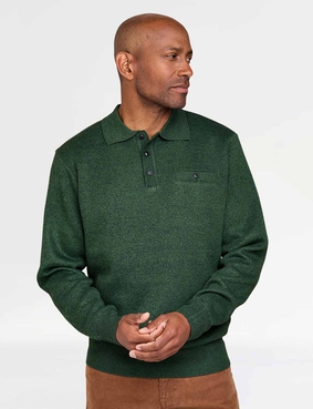 Pegasus Fleece Lined Polo Grey