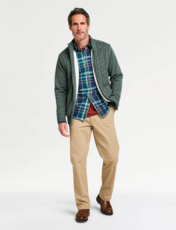 Pegasus Sherpa Lined Jacket Forest Green