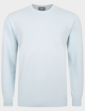 Peter Gribby Crew Neck Fully Fashioned Sweater Blue