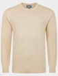 Peter Gribby Crew Neck Fully Fashioned Sweater Blue