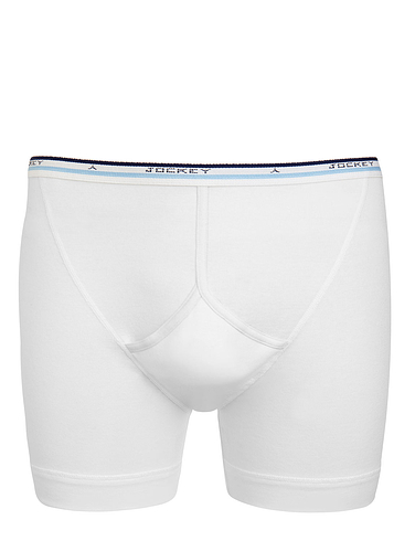 Jockey Midway Y-Front - White