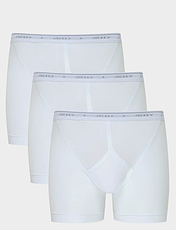 Jockey 3 Pack Midway Y Front White