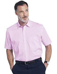 Rael Brook Short Sleeve Classic Fit Shirts - PINK