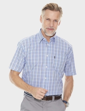 Champion Poole Check Shirt BLUE