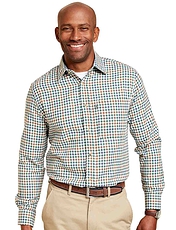 Champion York Woven Check Shirt Brown