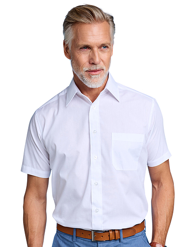 Double Two Short Sleeve Easy Care Shirt | Chums