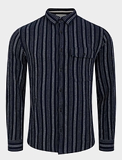 Lizard King Stripe Long Sleeve Shirt Indigo