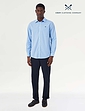 Crew Clothing Gingham Shirt Marine