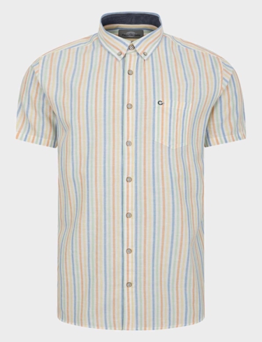Peter Gribby Short Sleeve Stripe Shirt