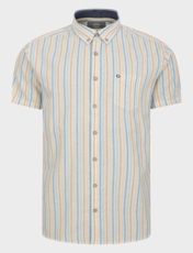 Peter Gribby Short Sleeve Stripe Shirt Multi
