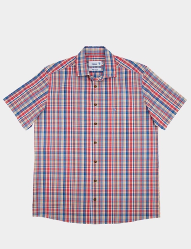 Double Two Check Short Sleeve Shirt