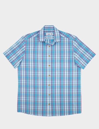 Check Double Two Short Sleeve Shirt
