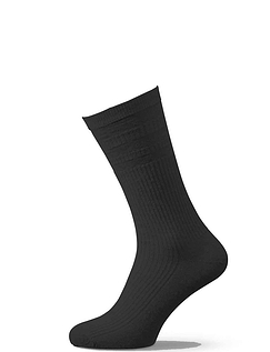 H J Hall Softop Extra Wide Fit 3 Pack Socks - Black