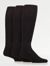 Sock Shop Knee High Diabetic Sock Black