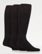 Sock Shop Knee High Diabetic Sock Black