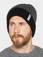 Thinsulate Marl Fleece Lined Hat Black