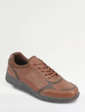 Truflex Wide Fit Lace Trainer Black