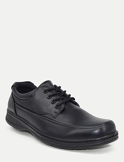 Truflex Lace Wide Fit Shoe Black