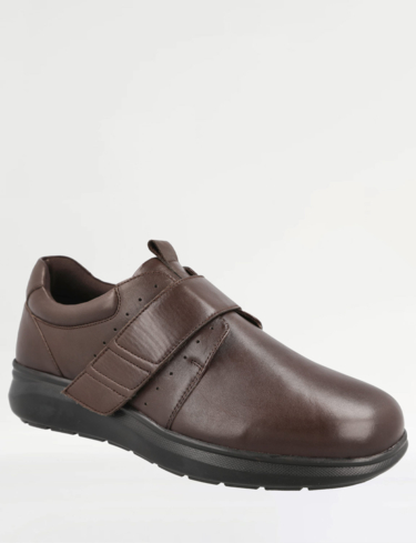 DB Shoes Mens Leather Lightweight Shoe Norton Extra Wide EE
