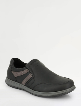 Cushion Walk Wide Fit Slip On Shoe Black