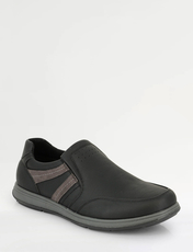 Cushion Walk Wide Fit Slip On Shoe Black