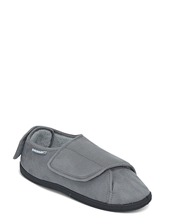 Dunlop Wide G Fit Washable Slippers Grey