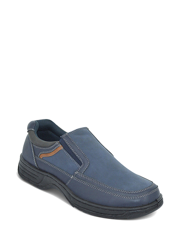 Cushion Walk Wide G Fit Slip On Shoes with Gel Pad