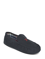 Farah Wide Fit Slip On Slippers Black