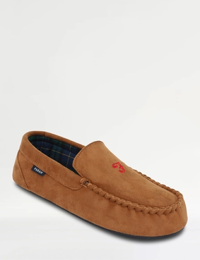 Farah Wide Fit Slip On Slippers Black