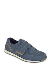 Dr Keller Comfort Fit Touch Fasten Shoes Navy