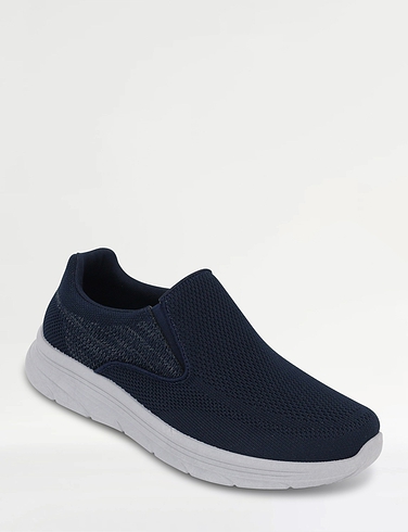 Pegasus Wide Fit Slip On Leisure Shoe