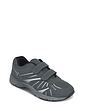 Pegasus Wide Fit Touch And Close Leisure Trainer Black