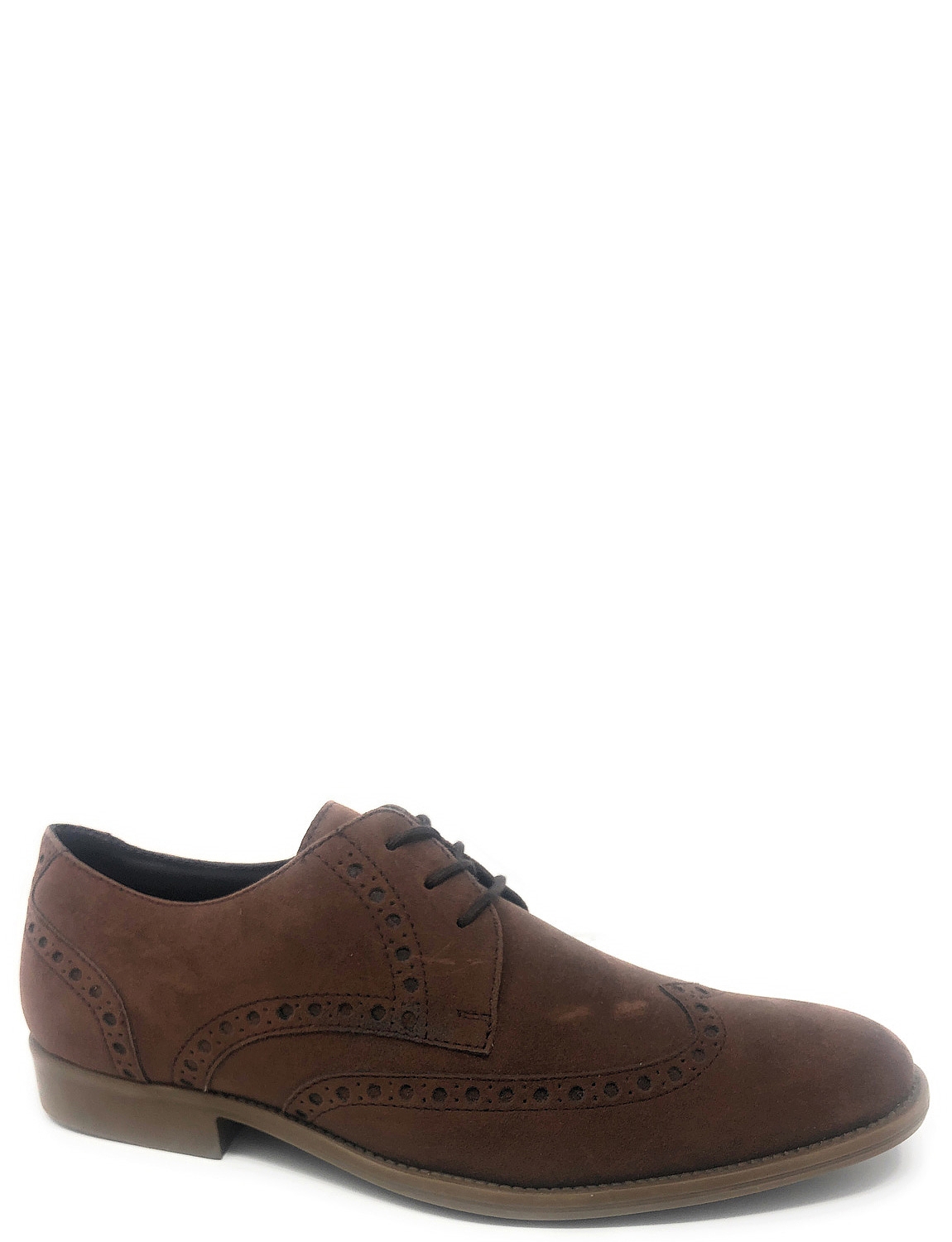 Faux Suede Brogue | Chums