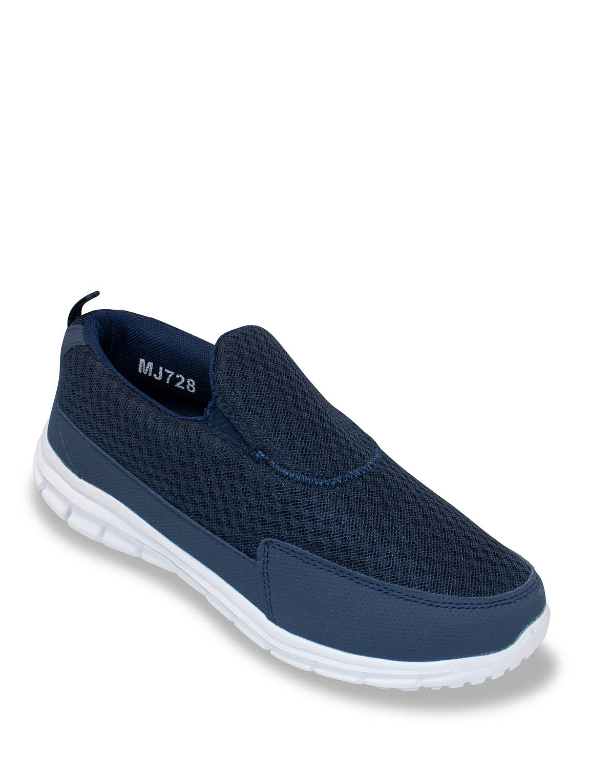 Pegasus Mesh Slip On Wide Fit Trainer | Chums