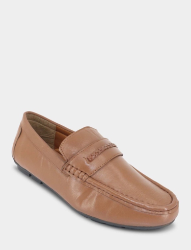 Pegasus Wide Fit Leather Driving Shoe