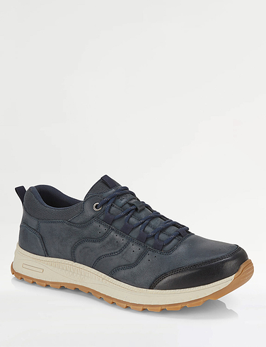 Catesby Standard Fit Casual Leather Lace Trainer Bristol