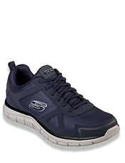 Skechers Track Scloric Lace Trainer Navy