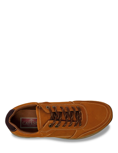 Mens Catesby Leather Walking Shoe With Contrast Trim