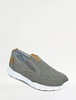 Dr Keller Wider Fit Slip On Canvas Shoe Denim