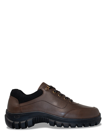 Pegasus Leather Waterproof Wide Fit Hiker Shoes