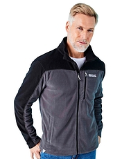 Regatta Zip Through Fleece With Pockets Grey